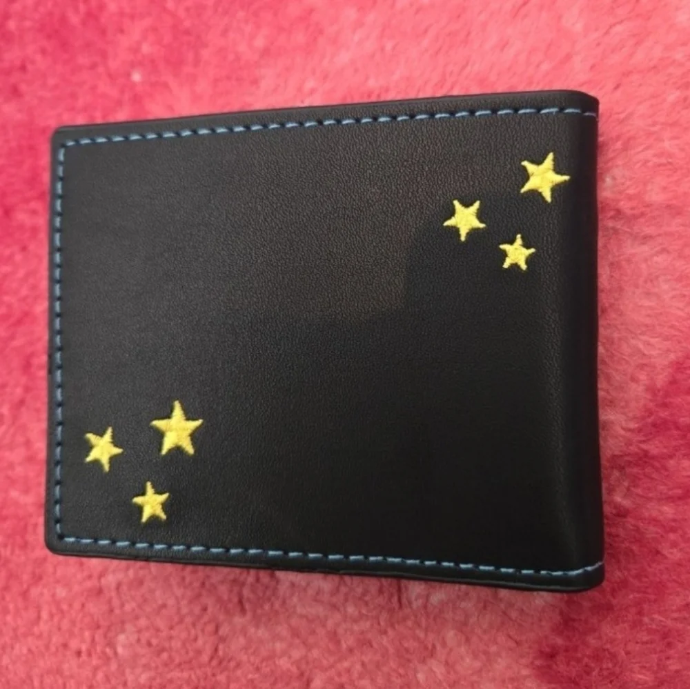 New regular show mordecai and Rigby anime manga leather wallet